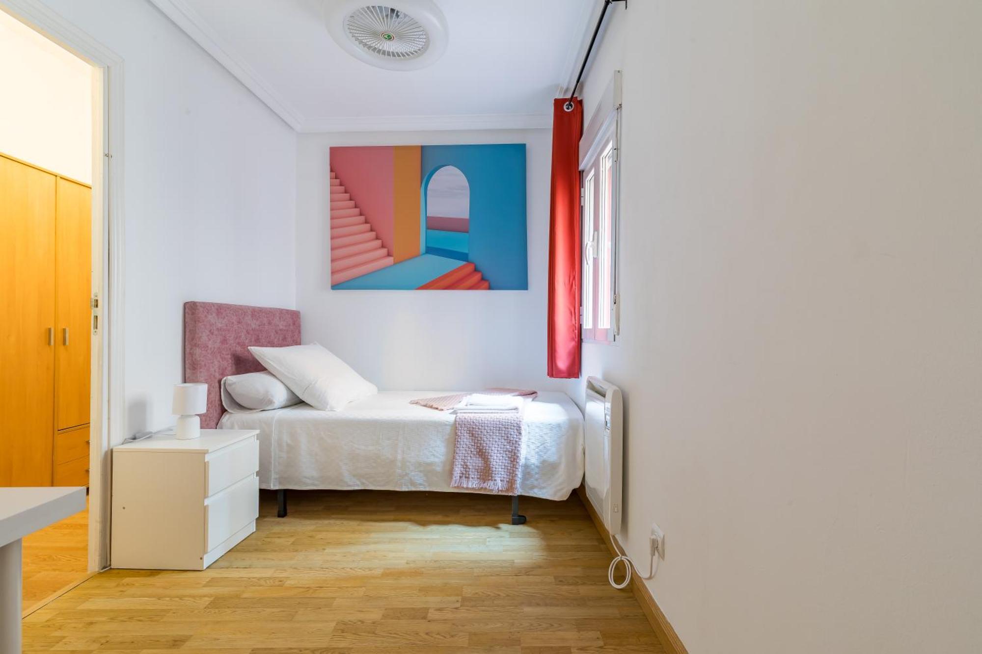 Apartamento Confortable Y Funcional En Vallecas Madrid Kültér fotó